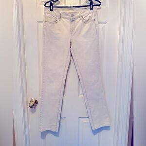 Loft textured modern straight pants